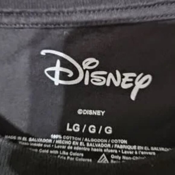 VINTAGE - Disney Mickey Mouse Large Black Long Sleeve Japanese Graphic Tee - Picture 8 of 8